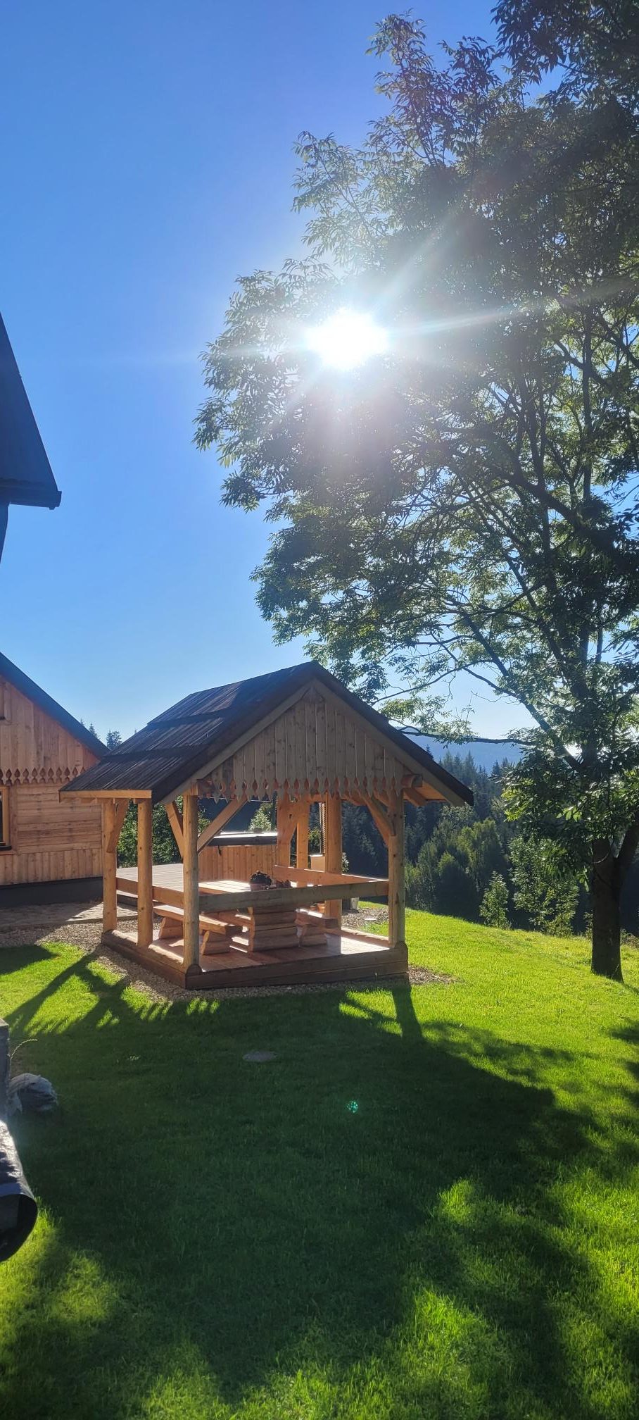Jesienna metafizyka i domek z jacuzzi na wys. 800 m n.p.m.