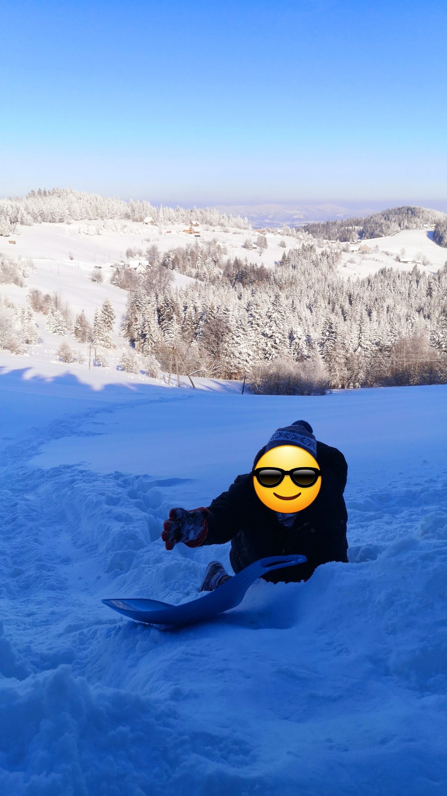 Idzie zima na wys. 800 m n.p.m.